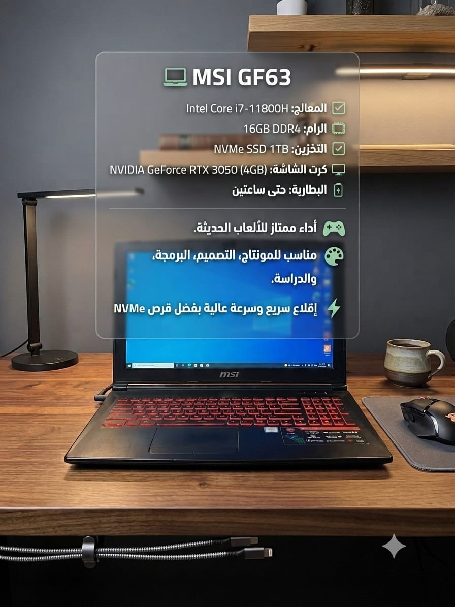 MSI GF63