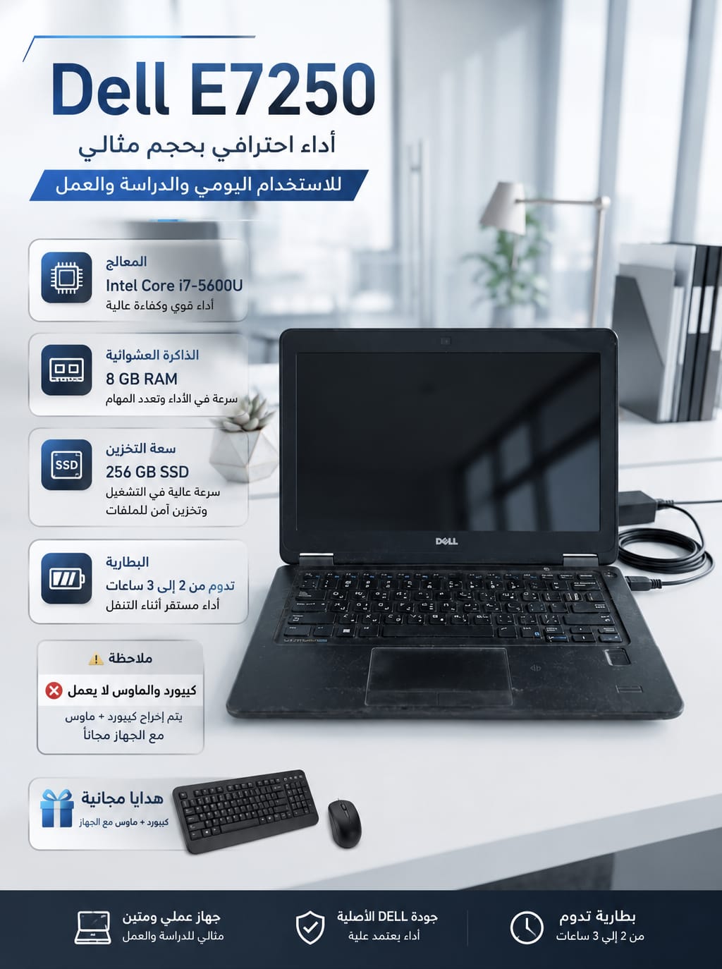 DELL Latitude E7250