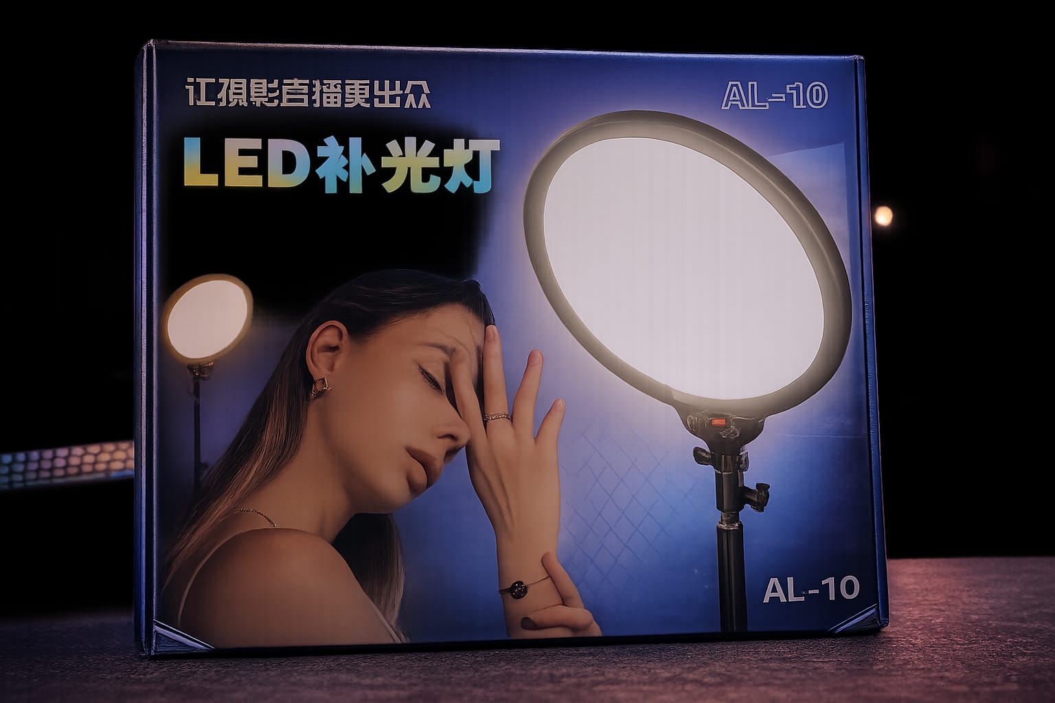 إضاءة LED احترافية للتصوير والبث المباشر AL-10