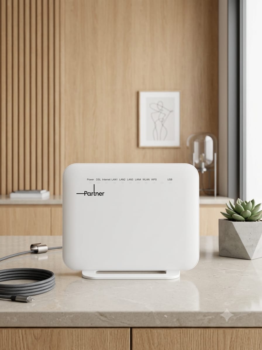 راوتر إنترنت لاسلكي 2.4G / مودم DSL مع Wi-Fi