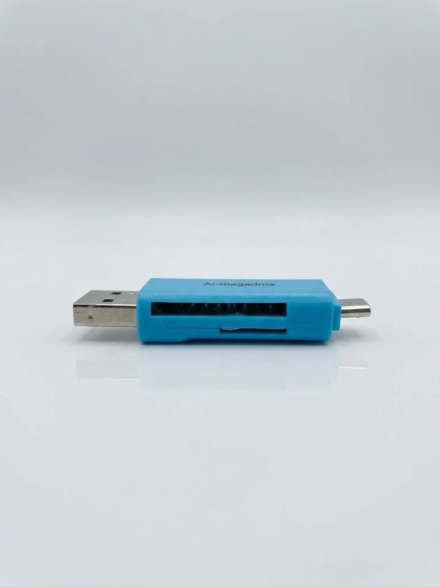 قارئ بطاقات ذاكرة USB 2.0 متعدد الاستخدامات – USB-C Card Reader