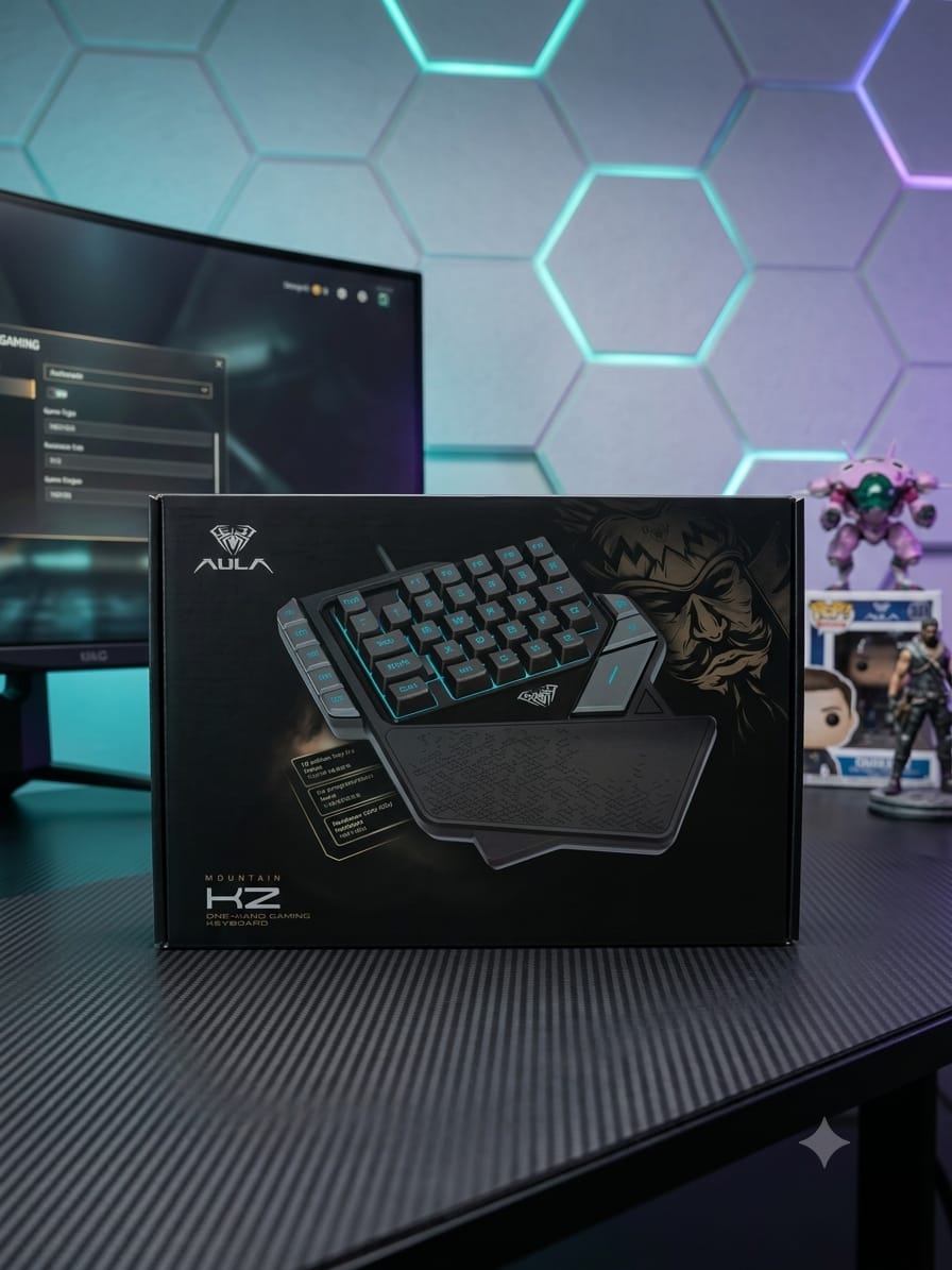 لوحة ألعاب بيد واحدة AULA HZ Gaming Keypad