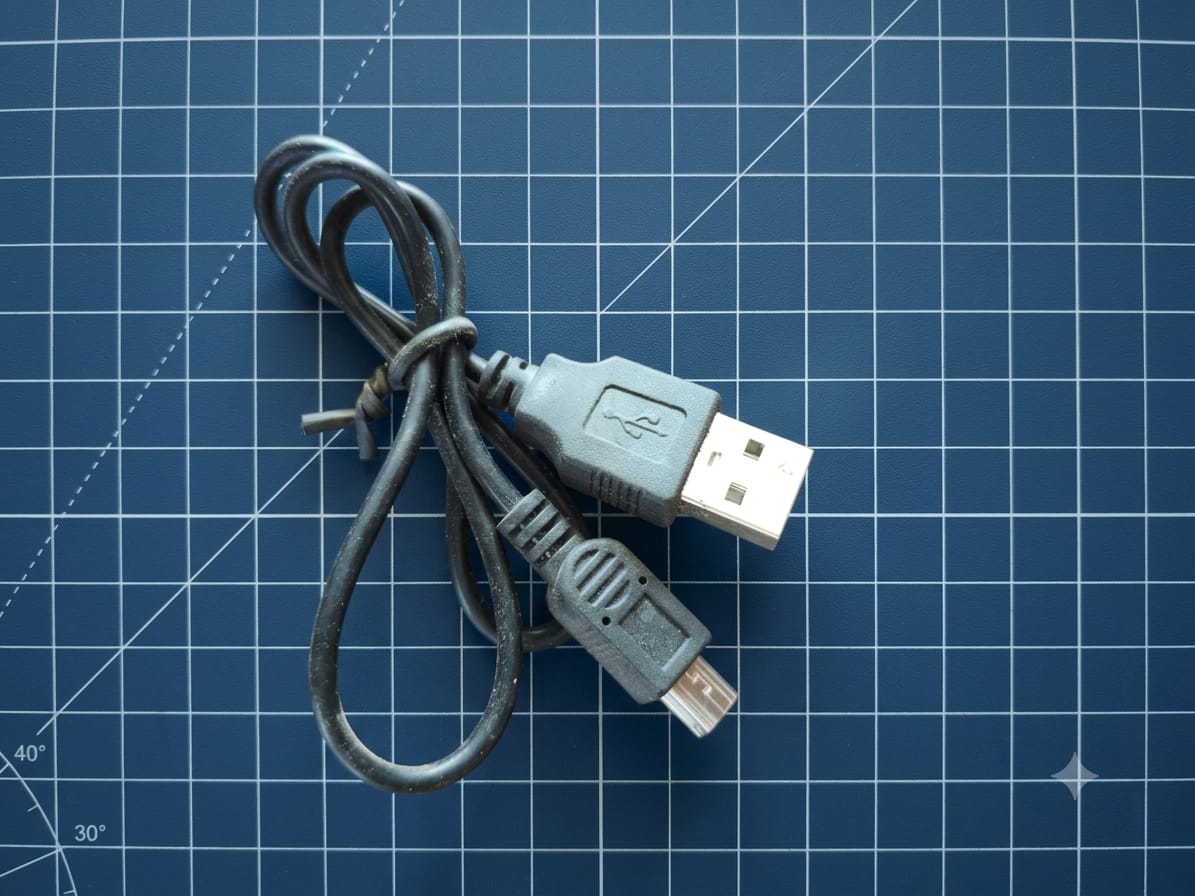 كيبل شحن ونقل بيانات USB إلى Micro USB