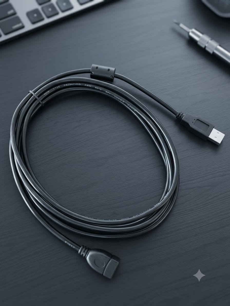 كابل USB إلى Mini USB