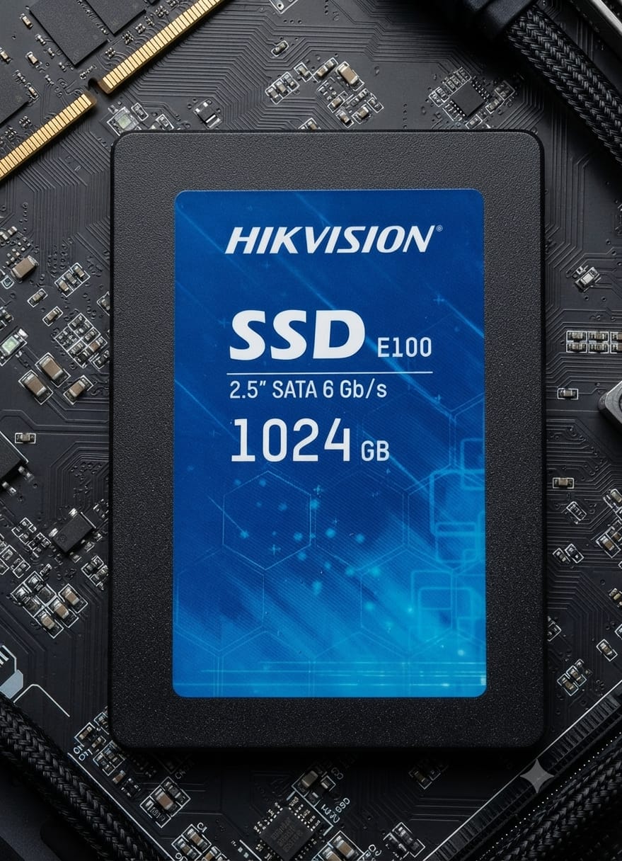 💾 قرص تخزين Hikvision SSD E100 سعة 1000GB – سرعة وأداء استثنائي